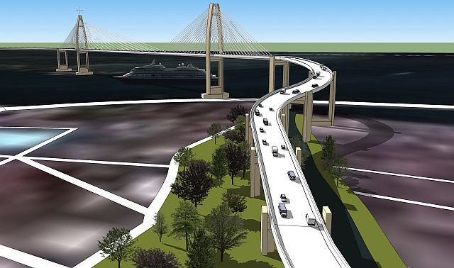 Proposed 3rd Mactan Bridge from Cebu City to Cordova by Joseph  Espina May 2013.