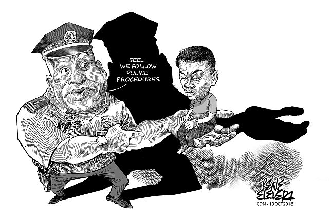 Cartoon for_19OCT2016_WEDNESDAY_renelevera_POLICE PROCEDURES2