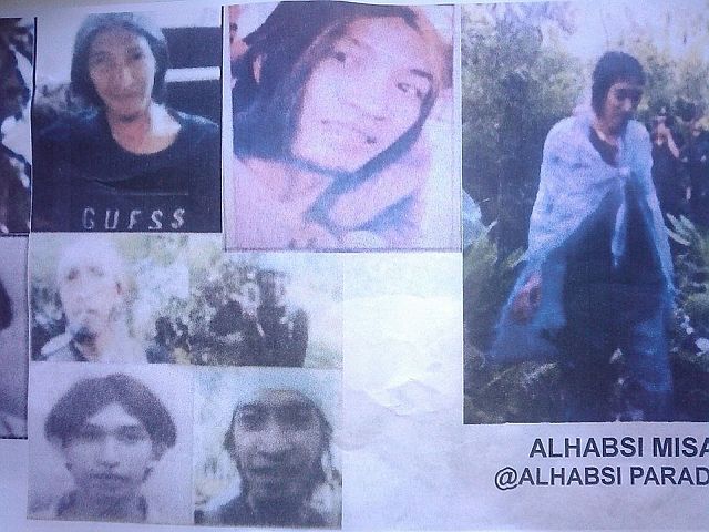Police distributed pictures of a certain Alhabsi Misaya, who allegedly lead a group of six Abu Sayyaf members in a trip to Cebu over the weekend to different malls and establishments for the public to be on the lookout for (Brigada Benjie Talisic).