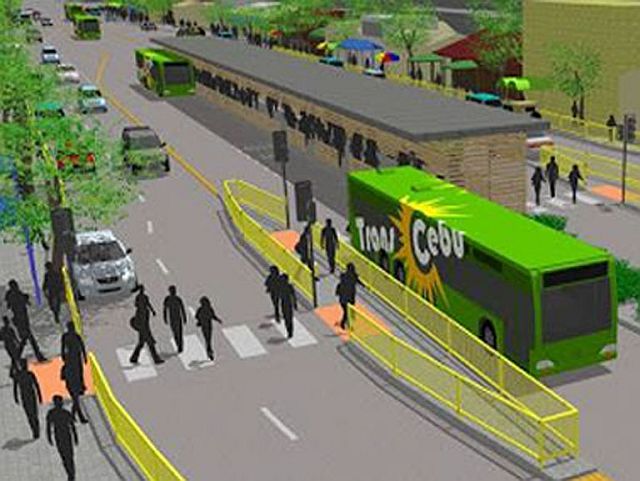 BRT Cebu image. (Source  DOTC)