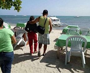 Liezyl Margallo, 23, was arrested in a resort on Malapascua Island on Jan. 24, 2017. (CONTRIBUTED PHOTO/SONIA DE DIOS)