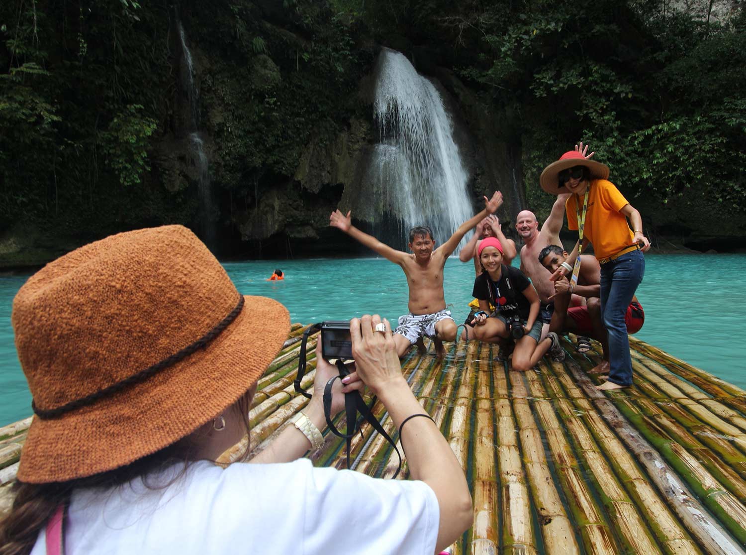 Cebu Governor Gwendolyn Garcia says she will not allow swimming yet on waterfalls visits but these areas are only for sightseeing. | CDN file photo