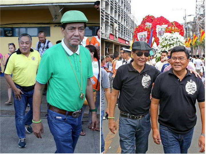 Cebu officials during Sinulog 2015