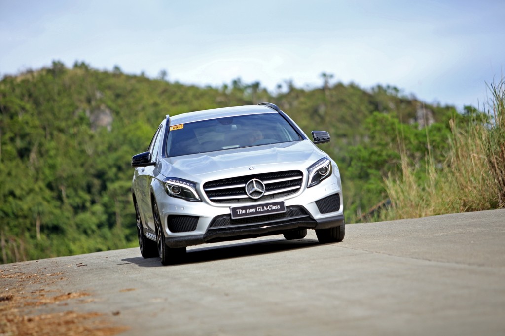 The Mercedes-Benz GLA 220. CDN photo/Lito Tecson