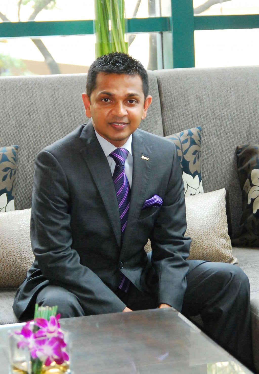 Radisson Blu Cebu General Manager Nishan Silva