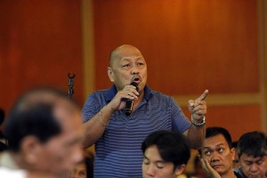 Dumanjug Mayor Nelson Garcia: "Do you think fishing (by local fishermen) can support 4 million people in Cebu?"