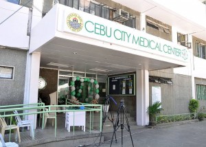 Temporary facilities of the Cebu City Medical Center now occupy the former building of Citom. (CDN File Photo)