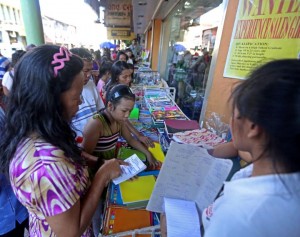 The DTI will closely monitor establishments selling school supplies, including those in the downtown area. 