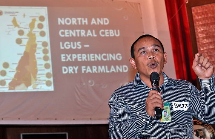 Cebu Provincial Disaster Risk Reduction Officer Baltazar Tribunalo said the situation is not yet alarming but we shouldn't be complacent. (CDN PHOTO/ JUNJIE MENDOZA)