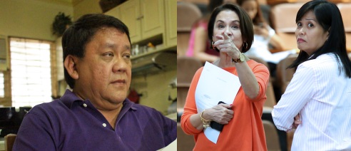 Is former Cebu City mayor Tomas Osmeña (above) warming up to the idea of wife Councilor Margot Osmeña (above right) aligning with councilor Mary Ann delos Santos for next year's election?