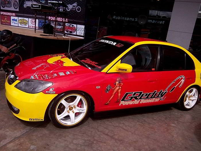 Jimbo Cabusas’ Honda Civic is the winner of the People's Choice Award. (Contributed)