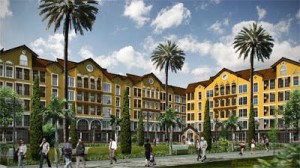 An artist's rendition of the Amalfi Oasis condominium project at City di Mare. (Source: Filinvest Photo)