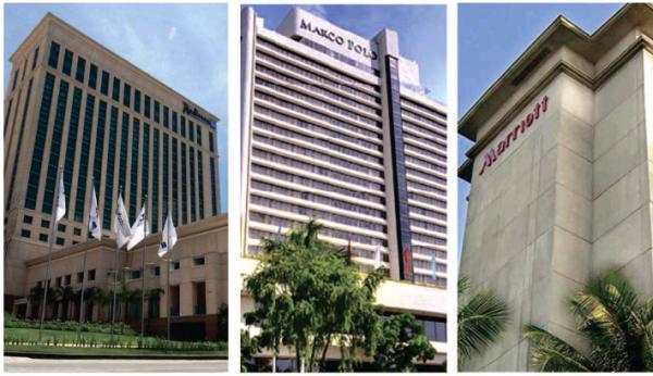 Radisson Blu, Marco Polo Plaza and Marriott Cebu are three of five hotel conference venues in Cebu that will all benefit from a high demand for accommodations for delegates of APEC meetings on economy and free trade. 