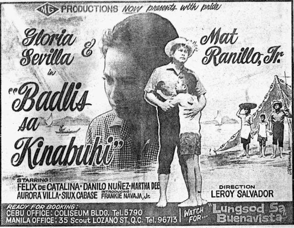 Gloria Sevilla movie poster Badlis sa Kinabuhi