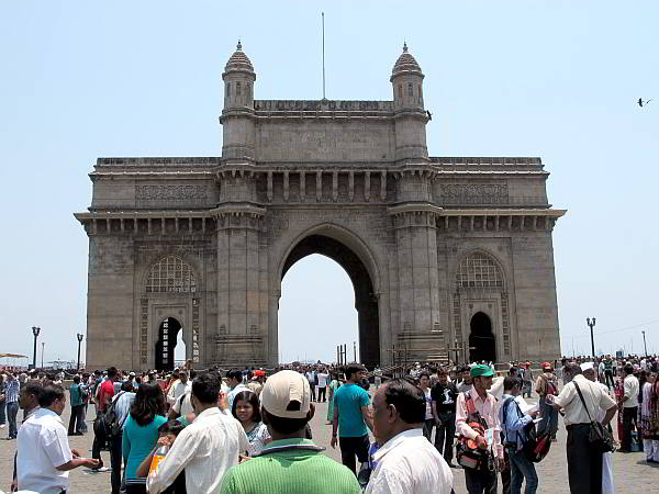 The gateway to India Arch