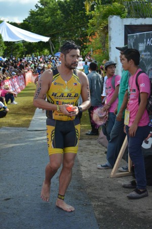 John Ungab said the Ironman 70.3 this year is his worst finish out of the four Ironman races. Facebook grab photo 3