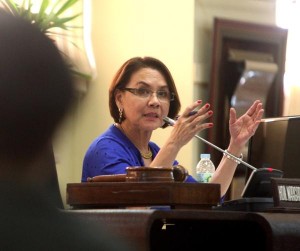 Margot Osmena says there should be transparency in the SRP lot transaction and that investors should be treated with respect. (CDN FILE PHOTO)