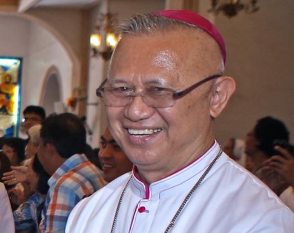Cebu Archbishop Jose Palma: Saddened by a priest's conflict with a woman. 