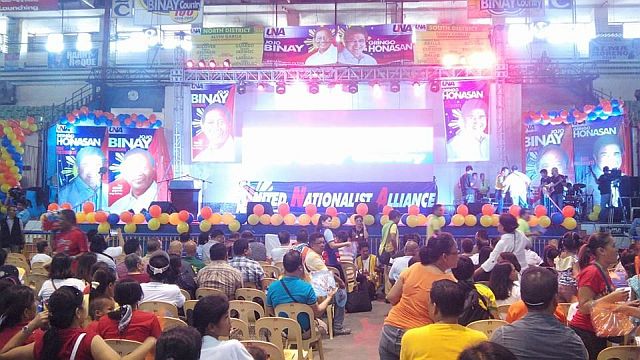 UNA Visayas Launch was held at Cebu Coliseum with an estimated crowd reaching over 10,000.