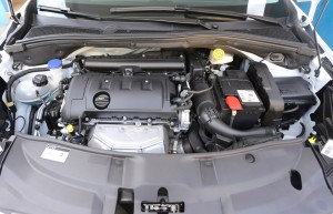 The 1.6-liter engine of the Peugeot 2008. CDN PHOTO/BRIAN J. OCHOA