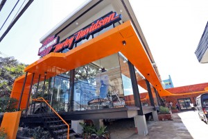 The facade of the Harley-Davidson of Cebu dealership.  CDN PHOTO/JUNJIE MENDOZA