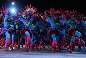 DAGITAB FESTIVAL/DEC 23,2015: Contingent from Tribu Placiduhanon competes on the 8th Daitab Festival in Naga City, Cebu. (CDN PHOTO/TONEE DESPOJO)