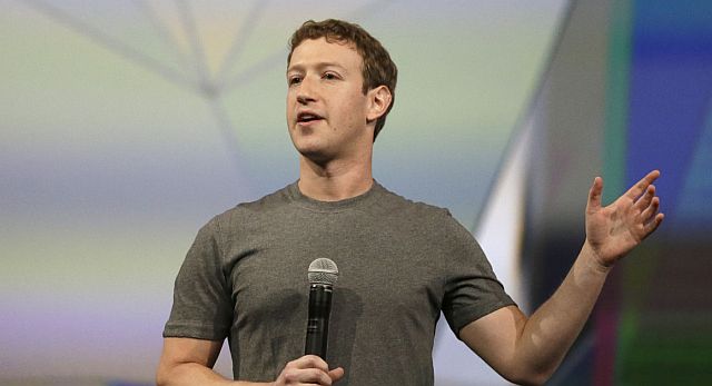 Facebook CEO Mark Zuckerberg (AP PHOTO)