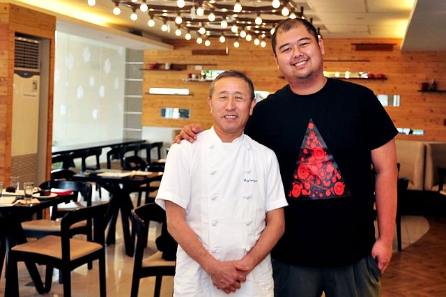 Master Baker Hideo Goto and Carlostito Gothong.