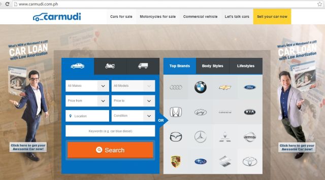 More online traffic are expected in Carmudi's website as Carmudi officials expect more young professionals to buy more cars. (CARMUDI.COM.PH)