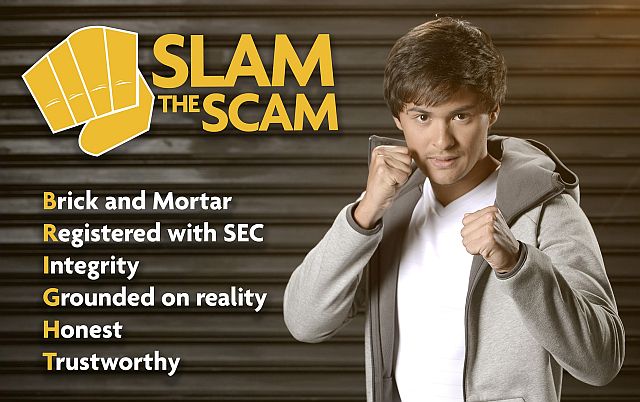 Matteo Guidicelli, financial literacy advocate through Sun Life Asset Management Company. Inc (SLAMCI), which is taking stand against investment scams by launching a multimedia campaign dubbed “Slam the Scam.”