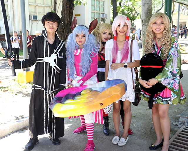Some of the cosplayers during the OtakuFest 9. (CDN PHOTO/JUNJIE MENDOZA)