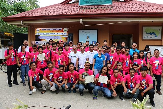  Compostela residents who availed of free basic electrical and plumbing courses receive their certificates of completion. (CONTRIBUTED)