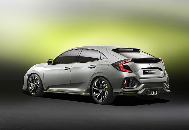The all-new civic hatchback