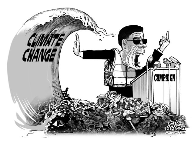 toon_28MAR2016_FRIDAY_renelevera_CLIMATE CHANGE   CAMPAIGN