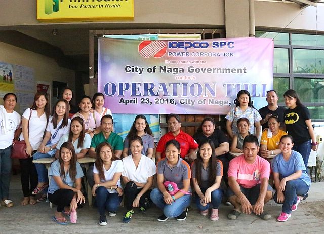 The City of Naga’s Health Office staff pose after their Operation Tuli. (CONTRIBUTOR)