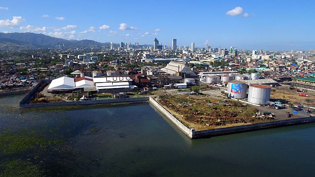 LUDO COAL PLANT/APRIL 21, 2016: An aerial shot of LUDO Corporation in Barangay Sawang Calero, where a proposed Coal Powered Plant will be place.(CDN PHOTO/FERDINAND EDRALIN)
