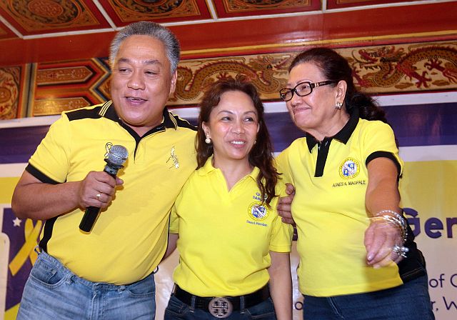 Cebu Gov. Hilario Davide III and Provincial Board Member Grecilda Sanchez-Zaballero are accused of malversation of public funds by One Cebu.  CDN FILE