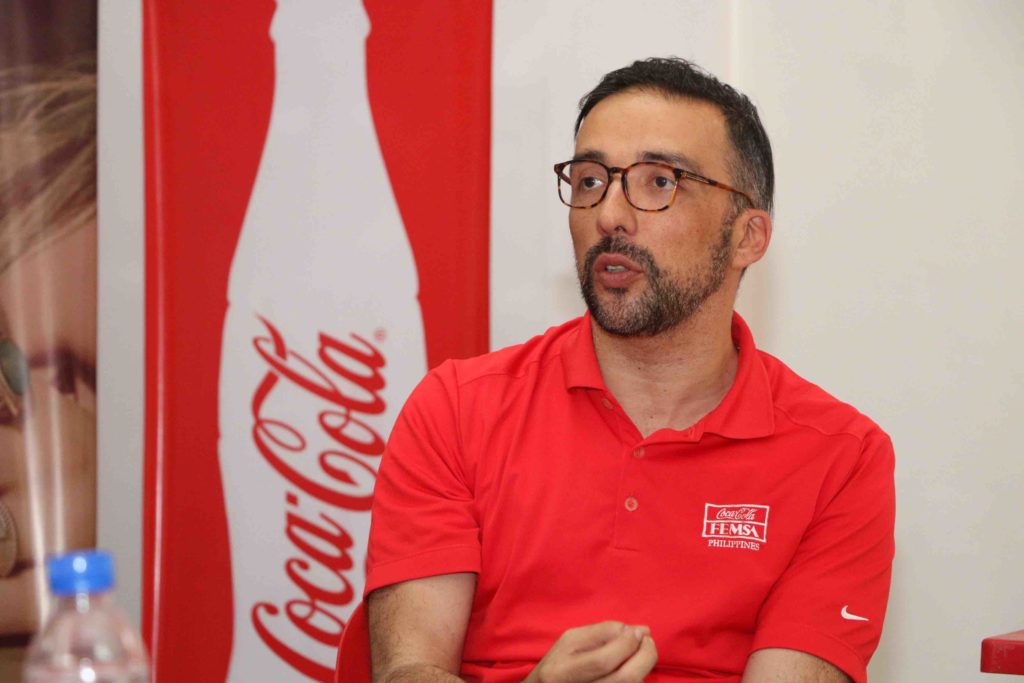 Coca-Cola FEMSA Corporate Affairs Director Juan Carlos Dominguez
