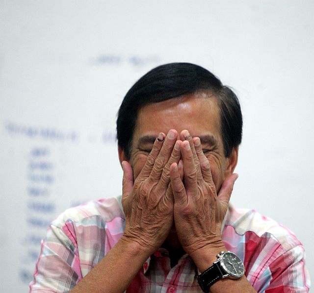 RESTLESS/MAY 15,2016: Cebu City Mayor Mike Rama who could not accept his loss  in the last election and now he is facing another suspension and thirteen others incumbent city officials who were found abused of authority for distributing P20,000 after the earthquake and typhoon Yolanda in 2013. (CDN PHOTO/TONEE DESPOJO)