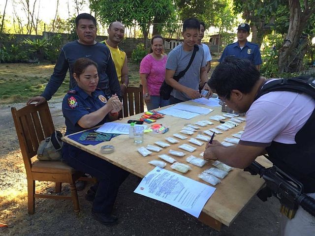 Operatives conduct and inventory of the seized drugs in Medellin. (CONTRIBUTED)