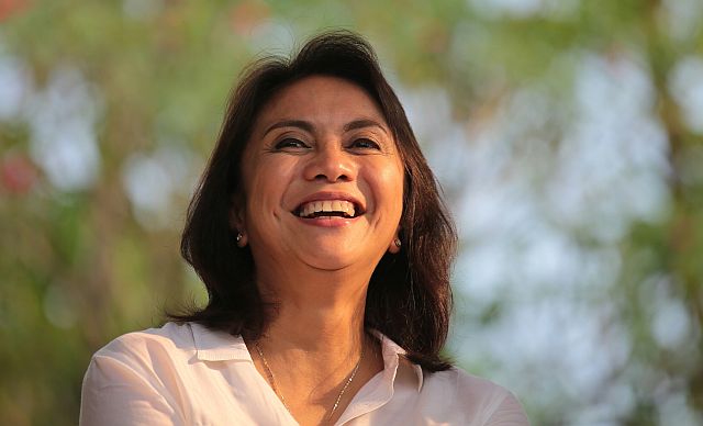 VP LENI / May 15, 2016 Leading VP candidate Leni Robredo during the thanksgiving mass in Ateneo Church of the Gesu. INQUIRER PHOTO / JILSON SECKLER TIU