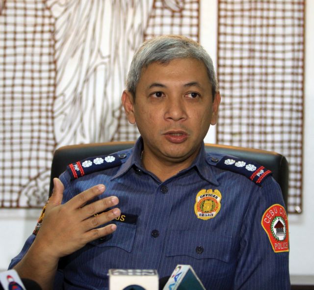 Cebu City police chief Benjamin Santos says they are tasked to maintain peace and order as far as the recall of city-issued vehicles is concerned. (CDN FILE PHOTO)