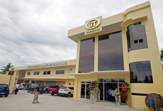 GT Cosmetics Manufacturing Inc. launched its new manufacturing plant in Tayud, Liloan (CDN PHOTO/TONEE DESPOJO)