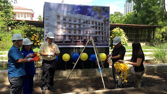 The four-storey DOJ building will rise withing the DA Compound in Barangay Guadalupe, Cebu City. (CDN PHOTO/IZOBELLE T. PULGO)
