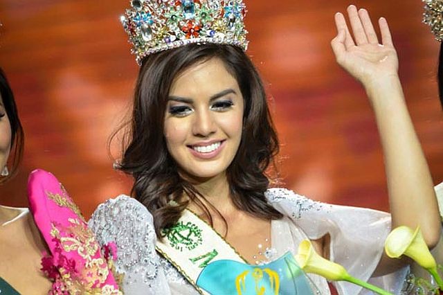 Puerto Princesa’s Imelda Schweighart is this year’s Miss Philippines Earth. (INQUIRER PHOTO)