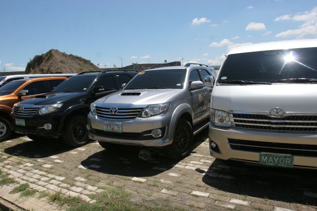  These are among the government-issued vehicles returned to the Cebu City government for inventory and include two Montero Sports SUVs which are not covered by Purchase Orders. (CDN PHOTO/JUNJIE MENDOZA)
