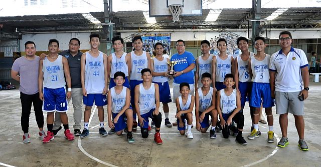 The Ateneo de Cebu Under-15 championship team. (CONTRIBUTED)