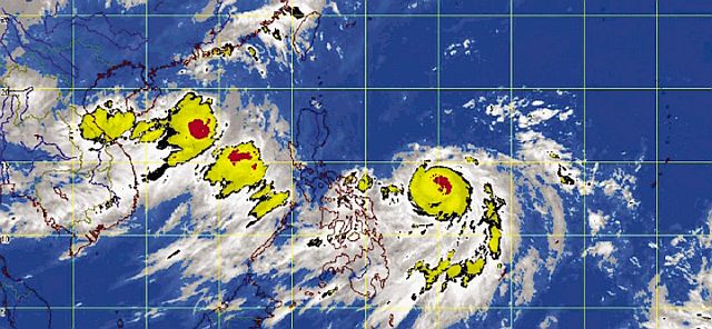 Typhoon ‘Butchoy” is not expected to make a landfall in the Philippines but will bring rains to Visayas and Southern Luzon. (Source: Pagasa)