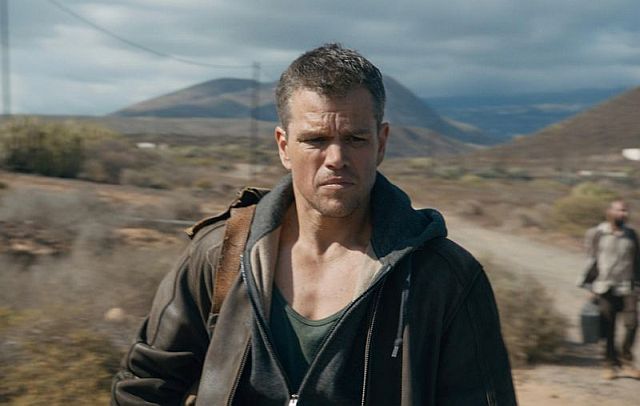 Matt Damon in Jason Bourne film