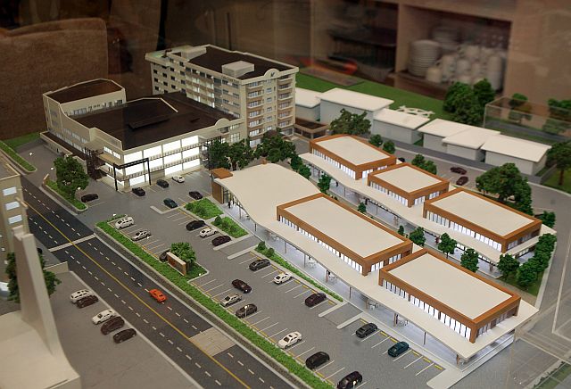 The architectural site development complex of VIBO Group of Companies on Escario St., Cebu City. (CDN PHOTO/TONEE DESPOJO)